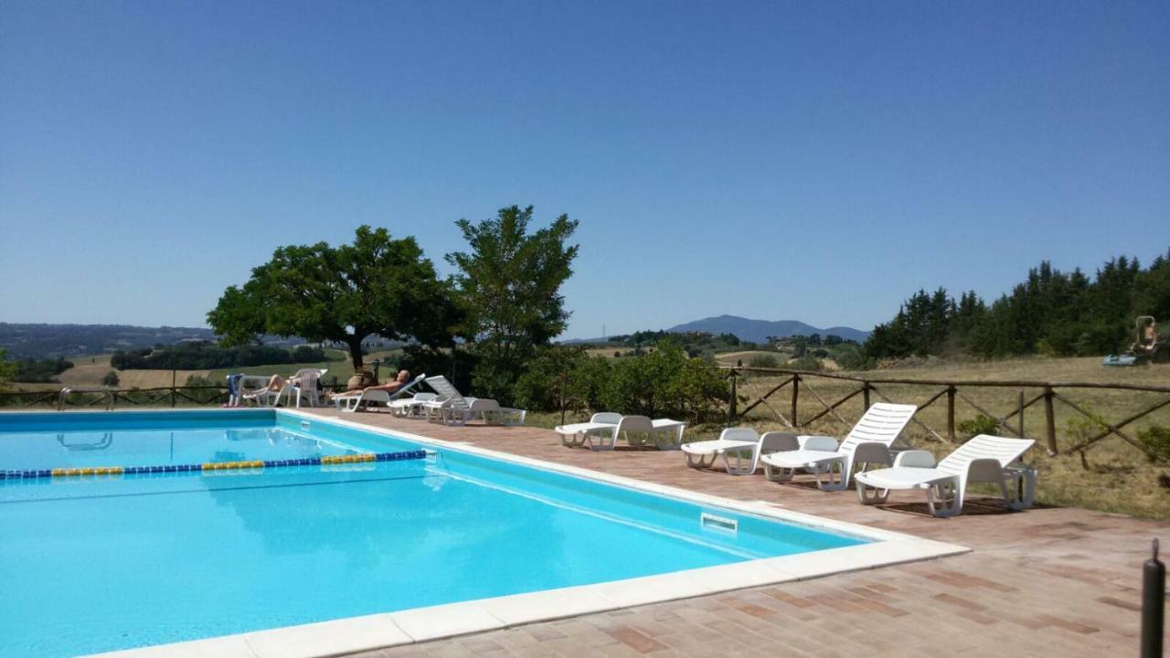 Agritur Villa Osvaldo Castiglione Del Lago Perugia Colazione Piscina Acqua Salata Buitenkant foto